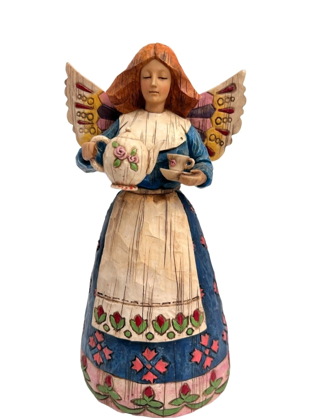 Jim Shore Angel Heartwood Creek 2002 "Angel of Hospitality" #108919